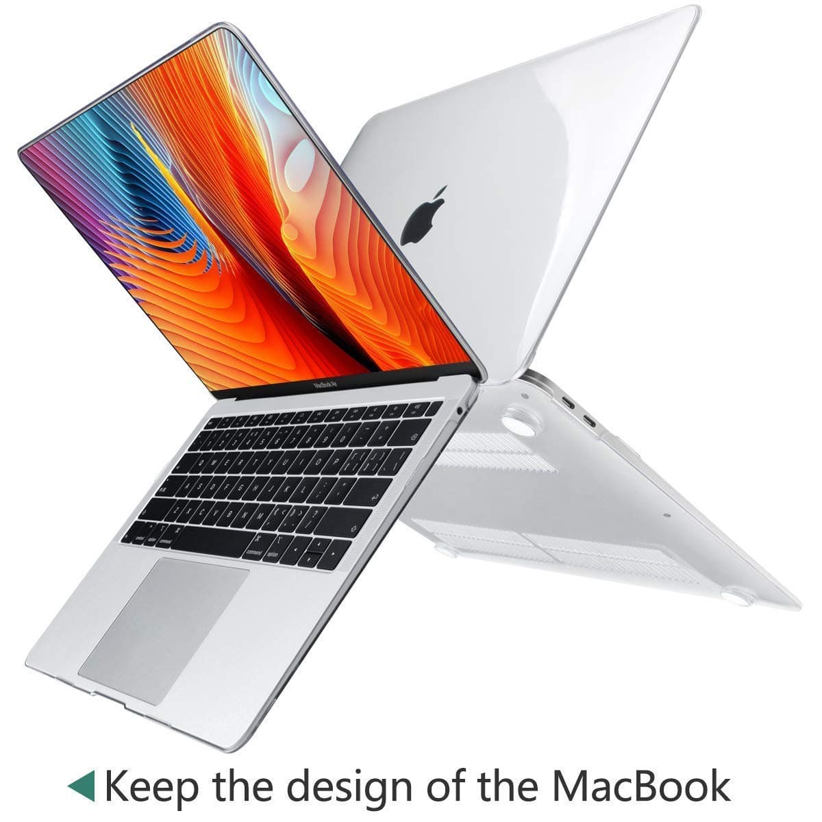 Terabyte Hard Shell case Cover Apple MacBook Air 13 inch 2019 2018 Release A1932