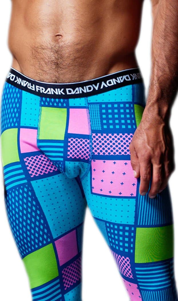 Frank Dandy Comic Square Long Johns Lounge Pants - Blue