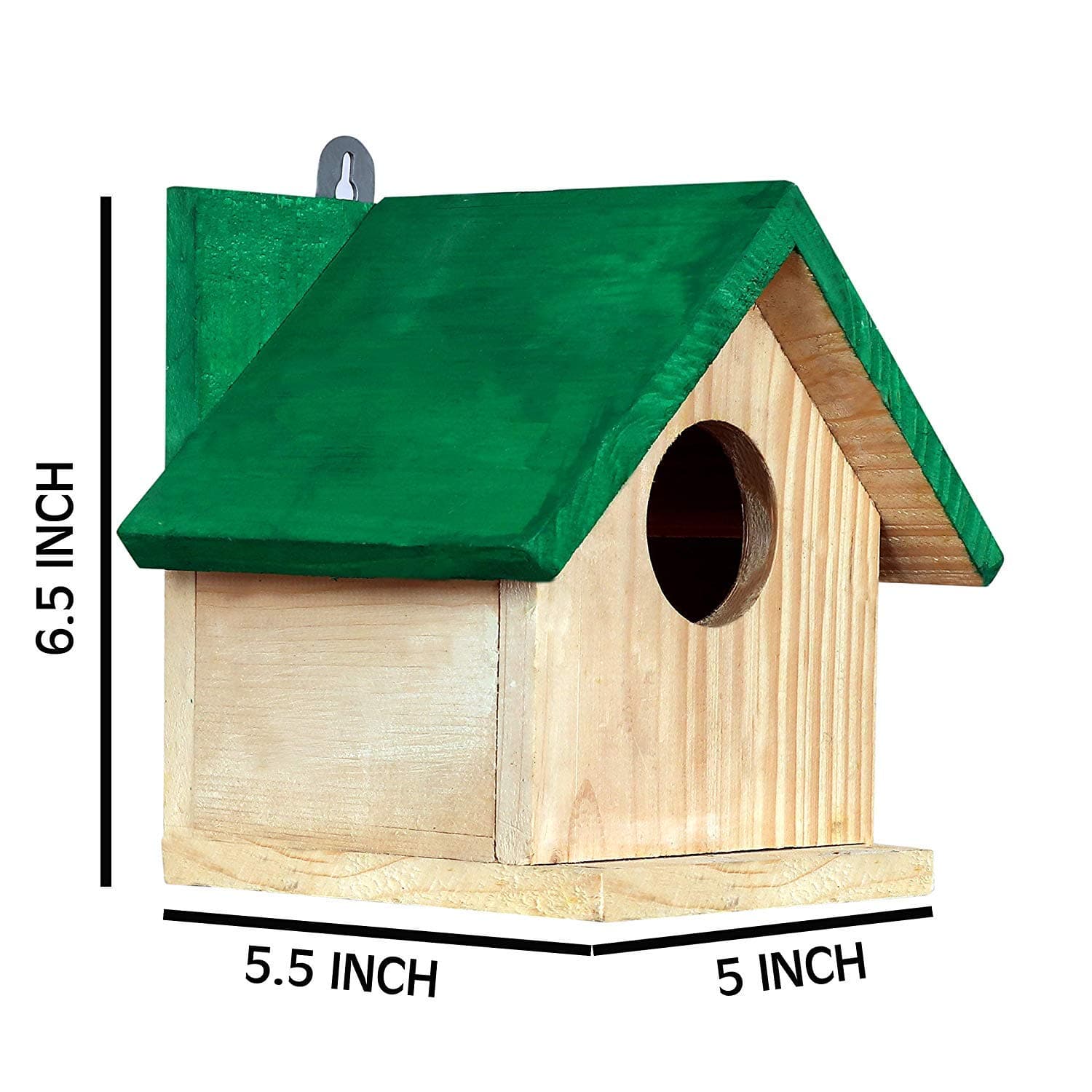 MUNCHOS 100% Natural and Comfortable Home with Side Window for Small Birds (Save Birds Save Earth)