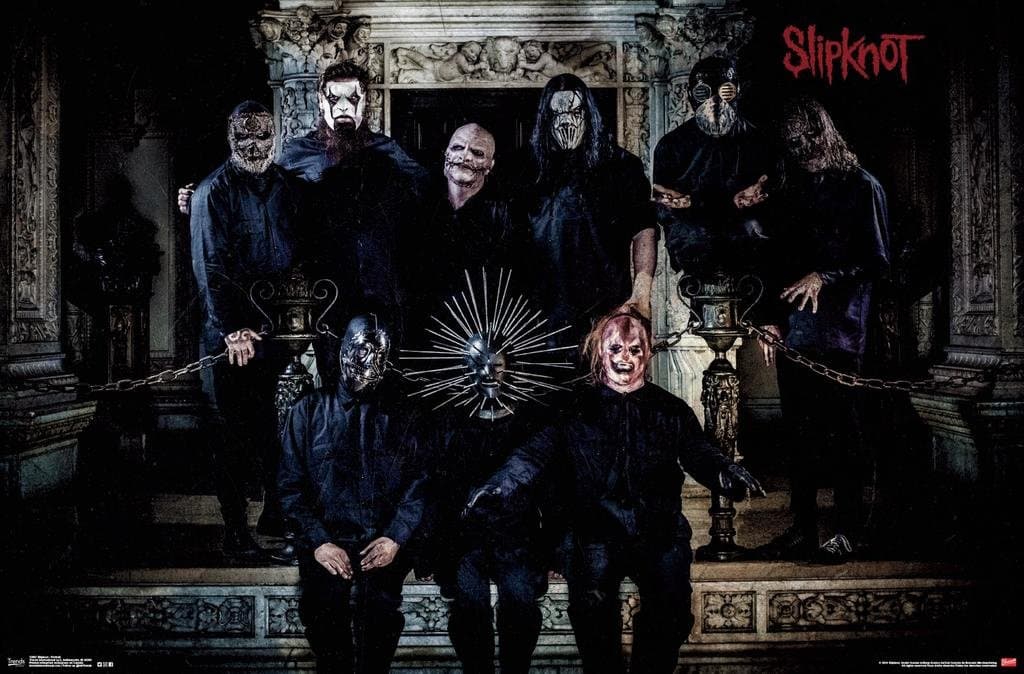 Slipknot Group Portrait Poster New !