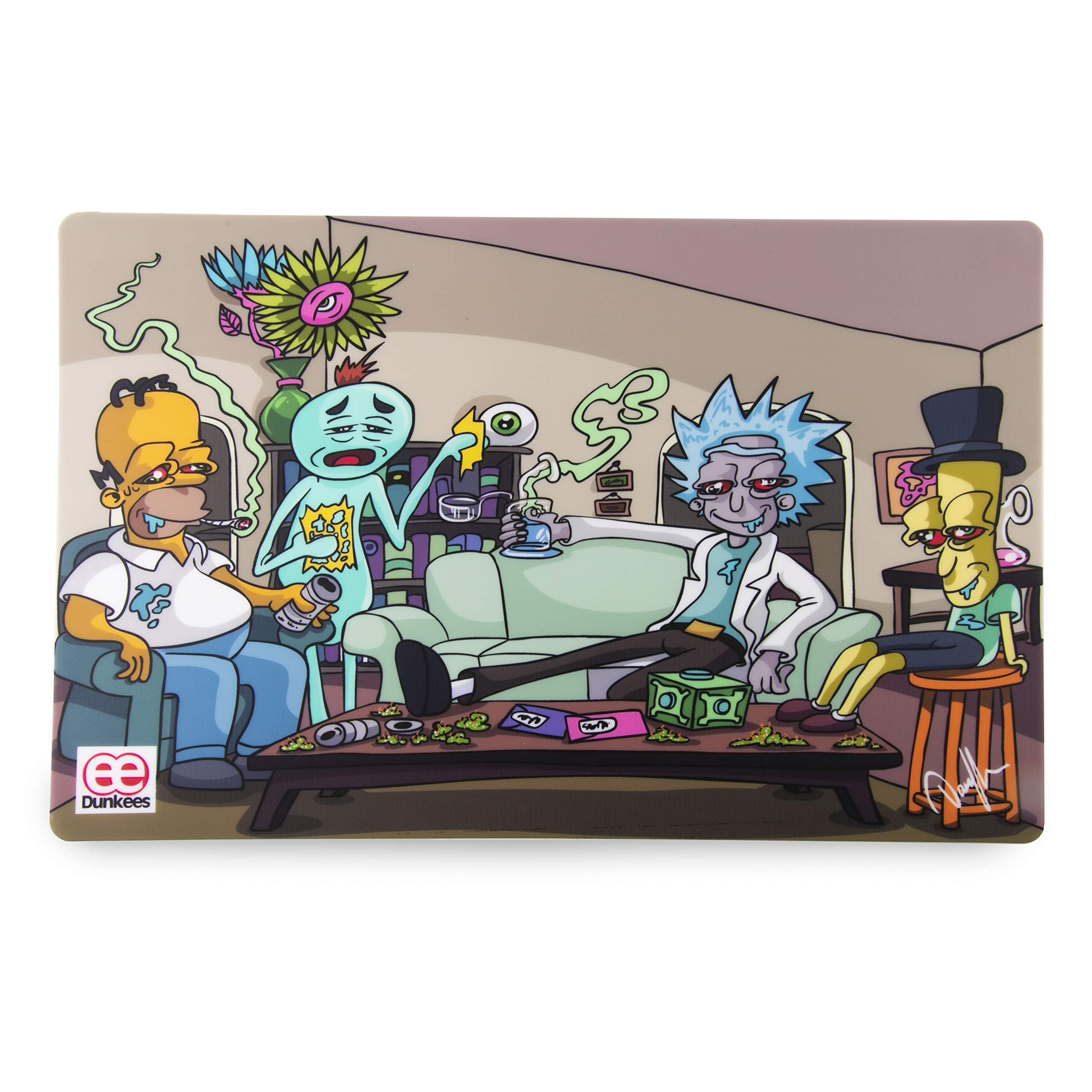 Dunkees Dab Mat - Silicone Multipurpose Nonstick Baking Mat - 11" x 17" inches - (Impossible Task)