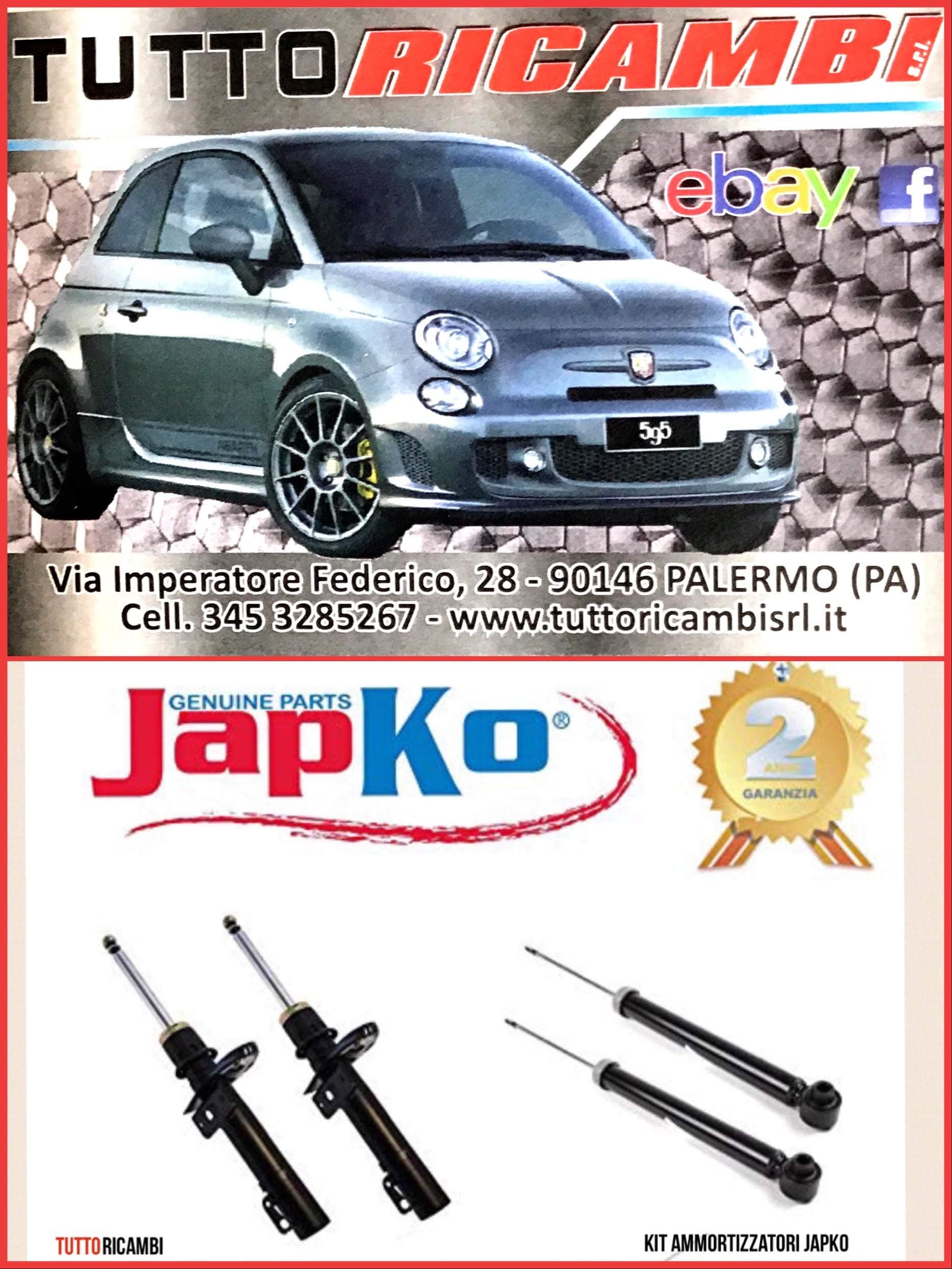 JAPANPAR MM-90019 Shock Absorbers