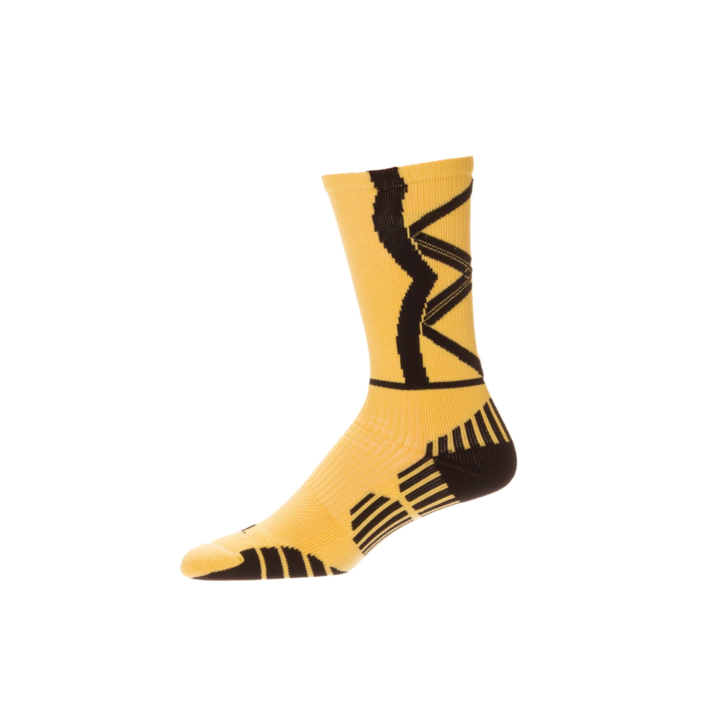 CSI Blitz Performance Athletic Crew Socks USA MADE (25 Colors)