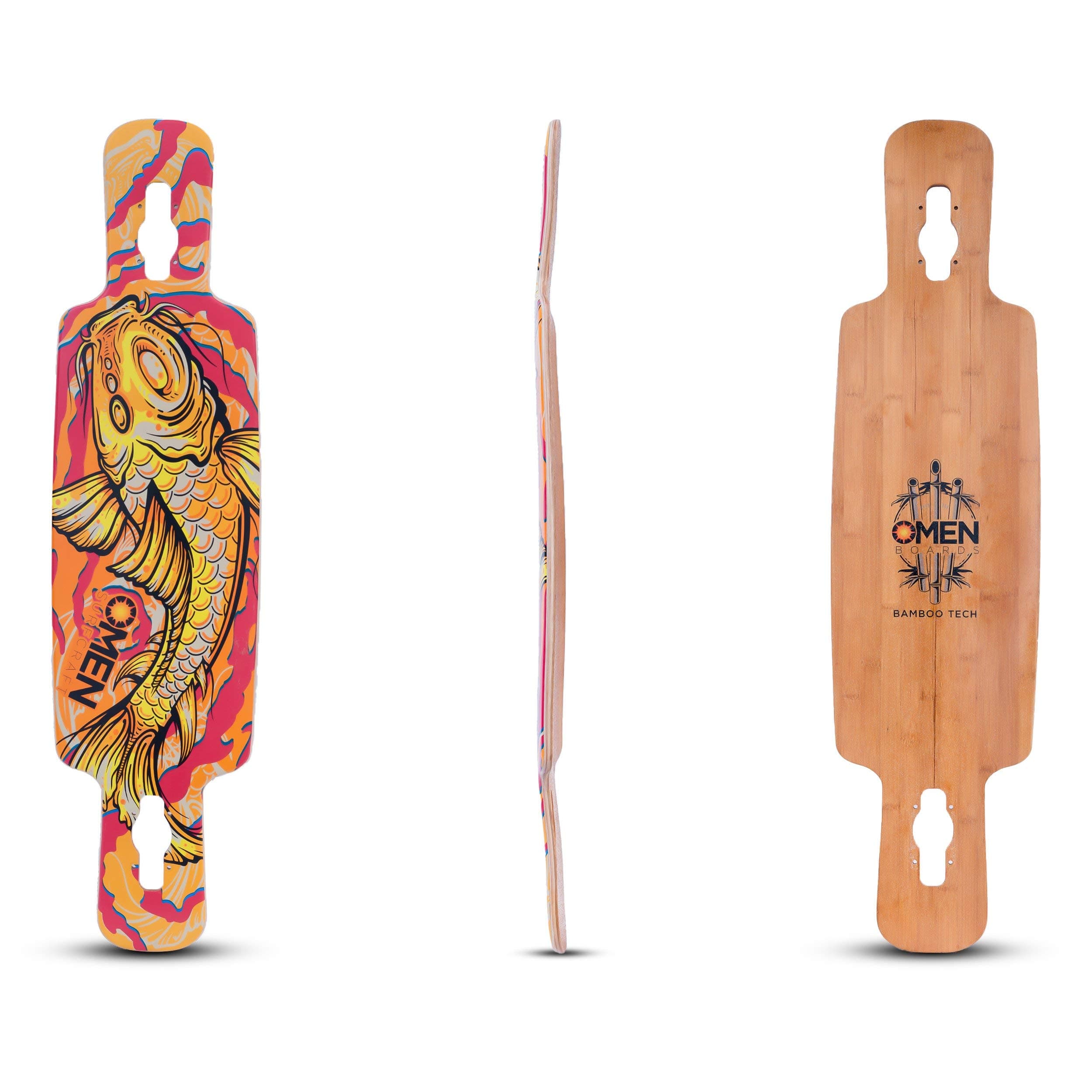 Omen Boards Surfcraft Longboard Skateboard Drop Through Series