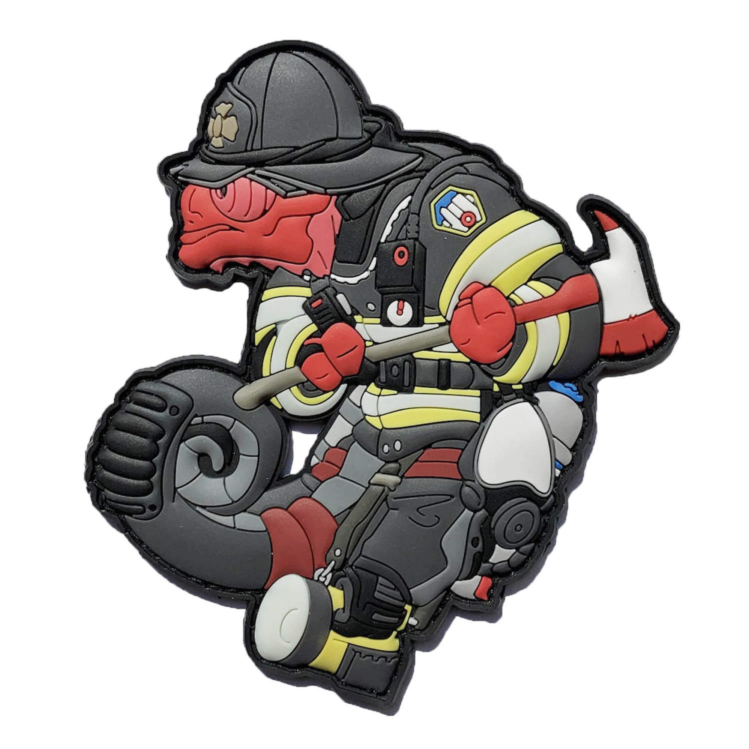 TACOPSGEAR Chameleon Legion Firefighter FDNY 3D PVC Patch