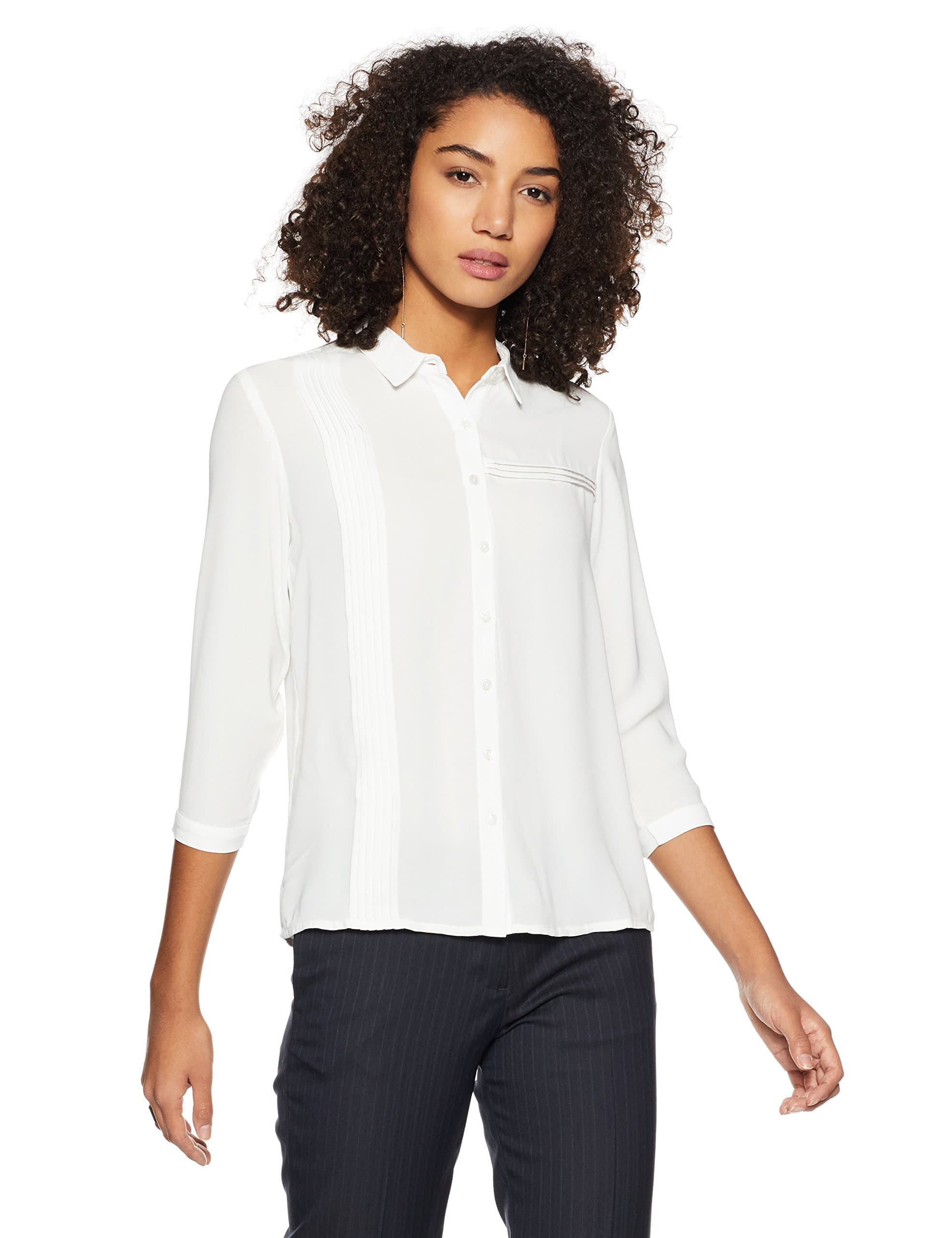 Van Heusen Woman Plain Regular Fit Shirt