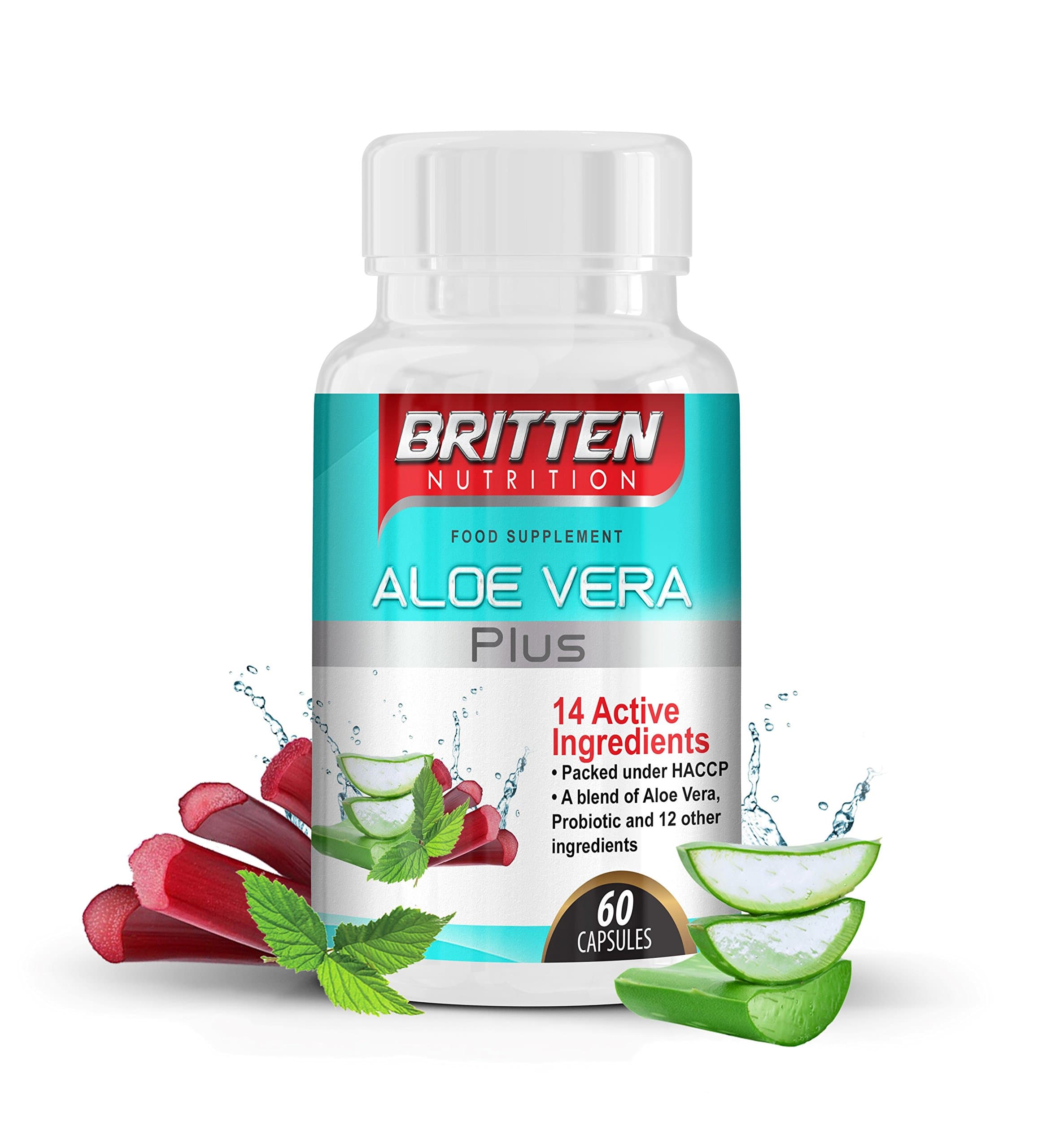 Aloe Vera Plus | 6000mg | Diet Plan | Highest Rated 5 Star! | Natural Herbal Ingredients | UK Manufactured | Promotes Whole Body Well-Being | 100% Money Back Guarantee | 1 Month Supply