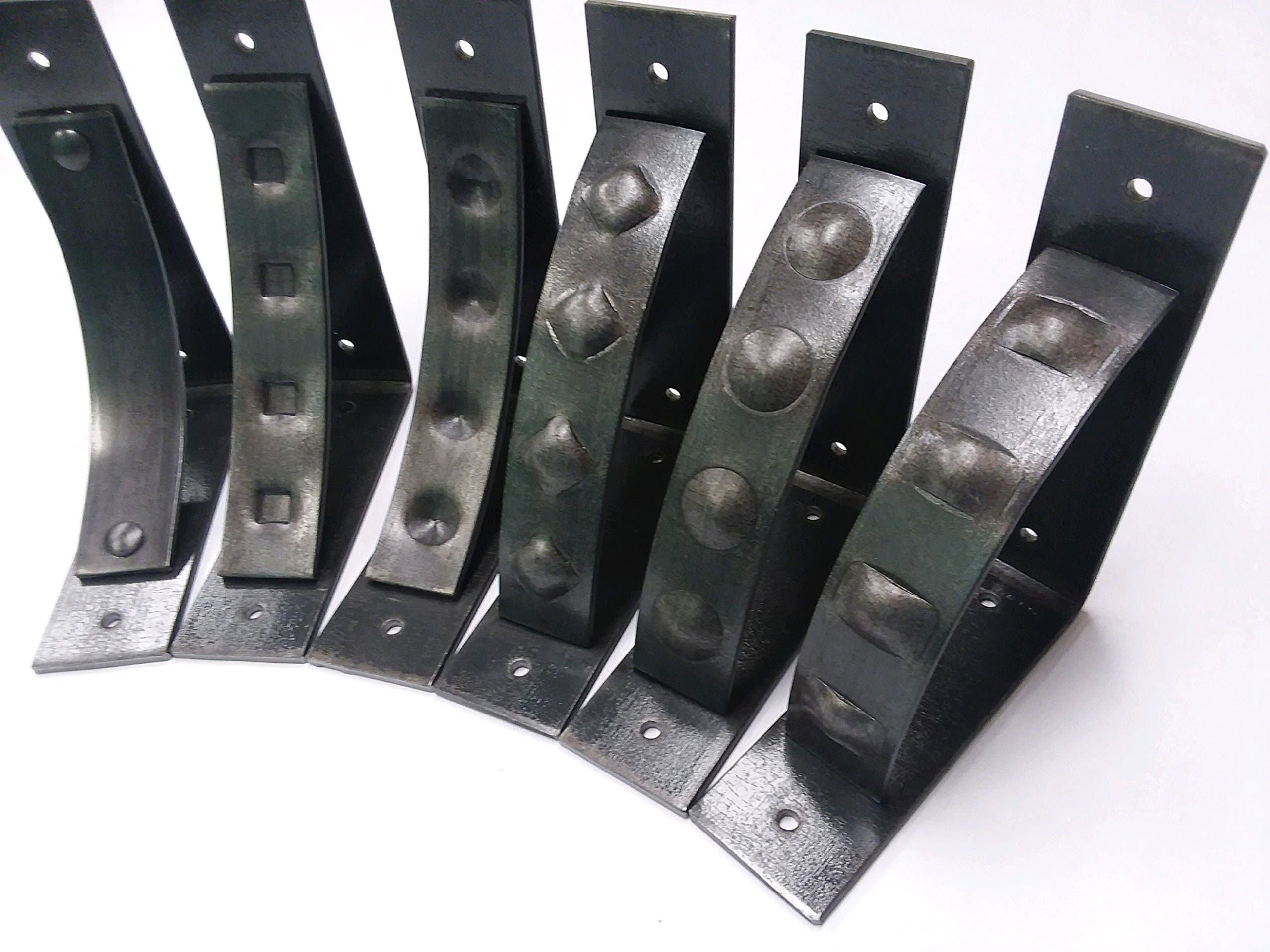 ONE 6"x7" Shelf bracket, Metal shelf bracket, Iron shelf bracket, Floating shelf, Shelving