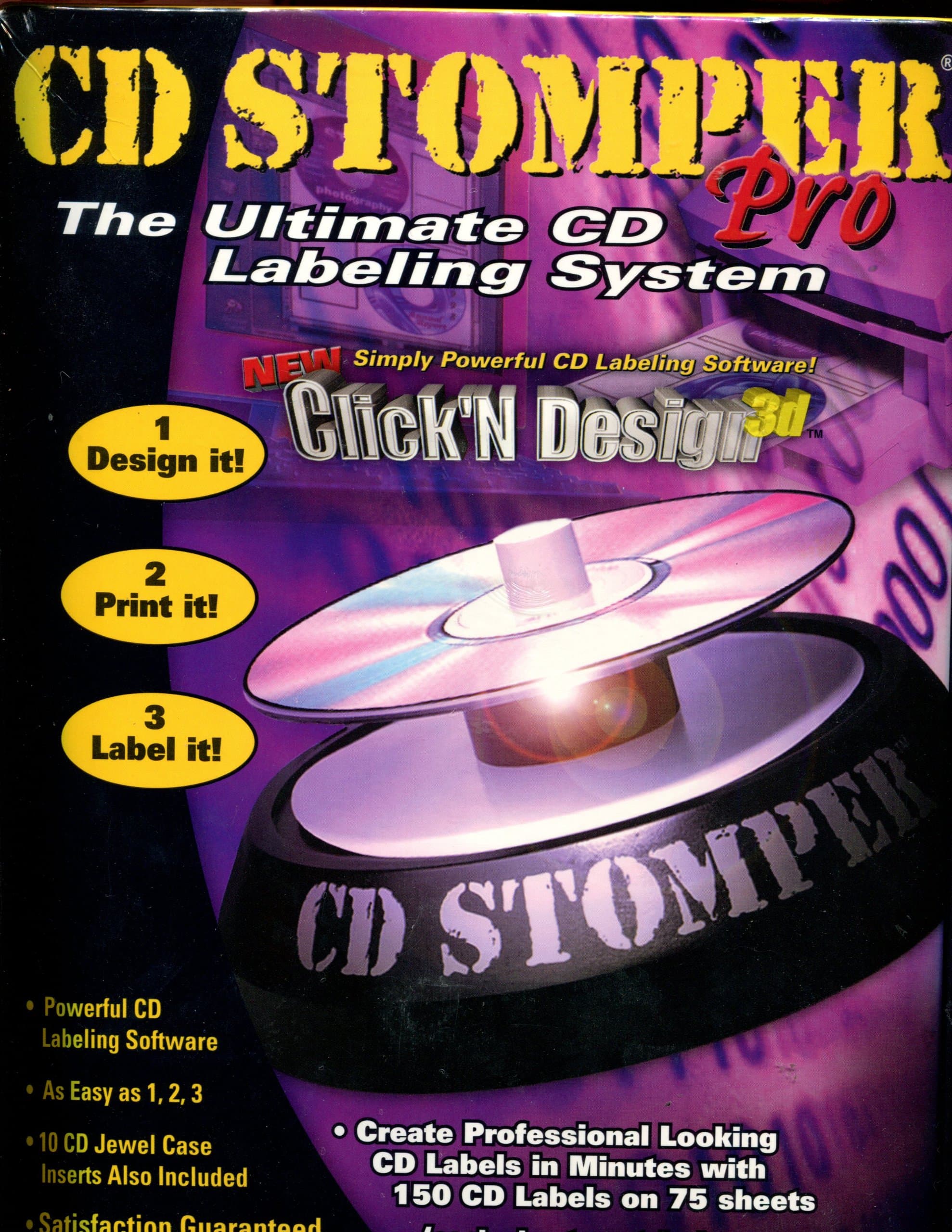 CD Stomper Pro, The Ultimate CD Labeling System