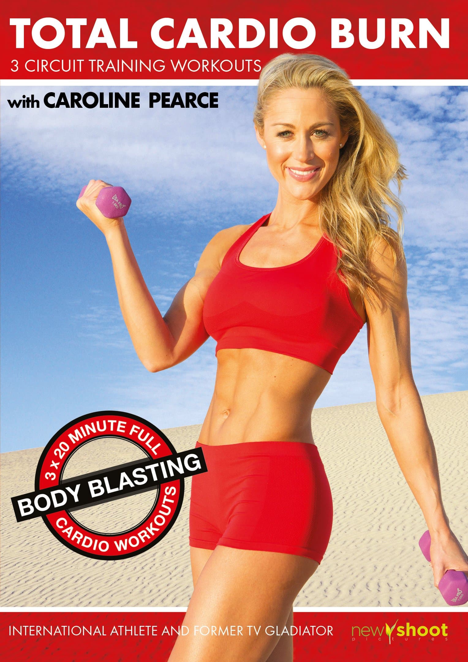Total Cardio Burn: 3 x Circuit Training Workouts with Caroline Pearce