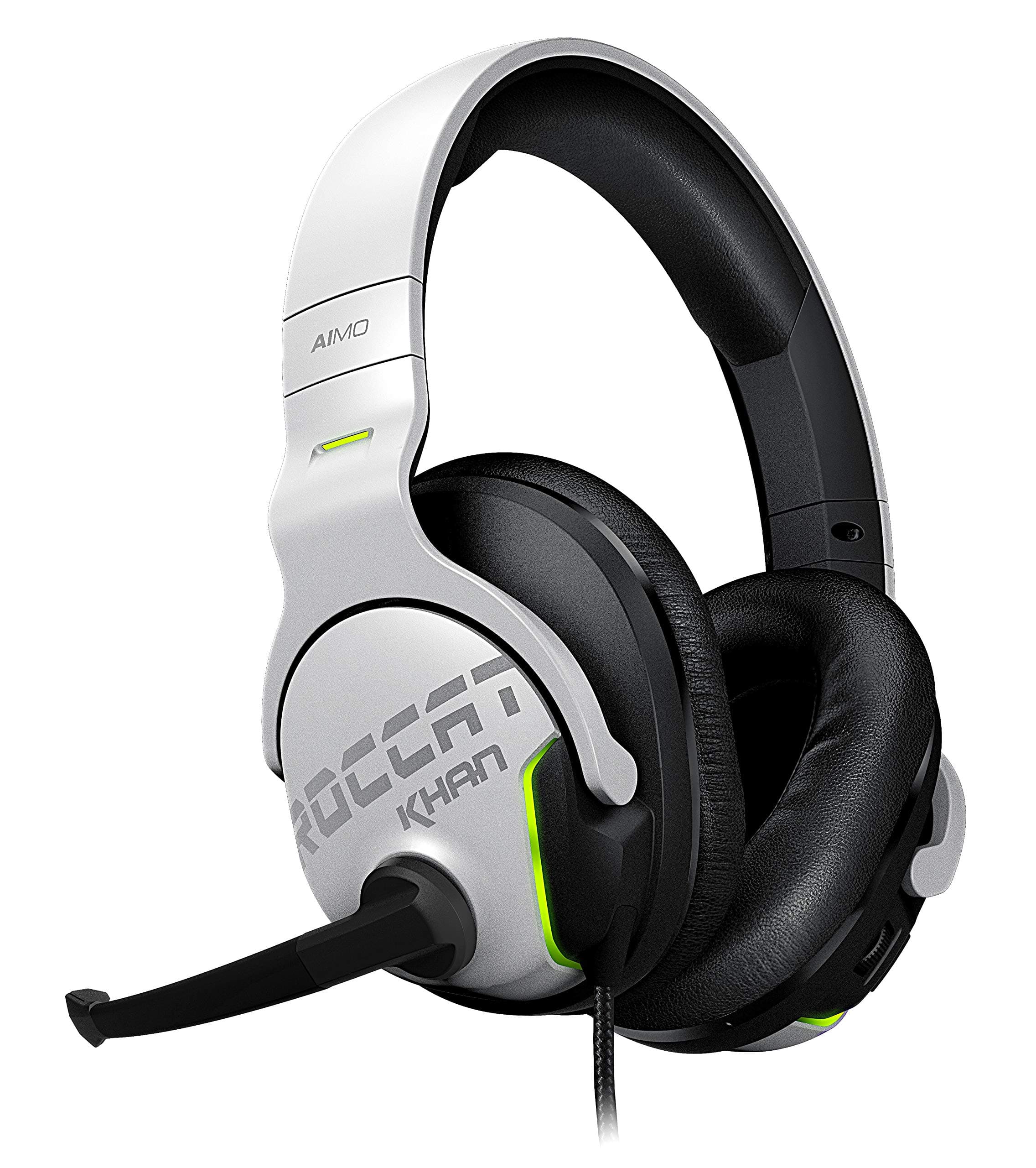 ROCCAT KHAN AIMO - 7.1 HIGH RESOLUTION RGB GAMING HEADSET, Black