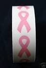Support Pink Ribbon Stickers 1000 Count