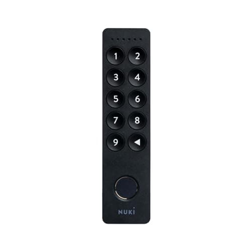 Keypad 2 Door with Code or Fingerprint Quick and Comfortable Opening Perfect Accessory for NUKI Smart Lock Bluetooth