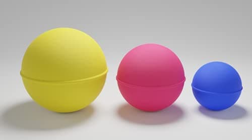 PHYSIOTHERAPY HAND EXERCISE SOFT POLYURETHANE NON STICKY BALLS/ HAND THERAPY CARPAL TUNNEL /REHABLITATION BALLS Paralysis Hand Recovery,Sensory Stimulation, Stress Relief [PACK OF 03 (SMALL(Dia 4.6cm), MEDIUM Dia 6cm), LARGE SIZE(Dia 7cm) SHOWN IN CATALOGUE] with Three level of Exercise