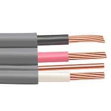 - 6/3 UF-B Wire, Underground Feeder and Direct Earth Burial Cable (100ft Cut)
