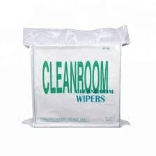 Lucan Techno Lint Free 100% Polyester Cloth Cleanroom Wipers (Pack of 100) Dry Polyester Cleaning Cloth