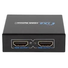 Wiretech 1 X 2 HDMI Splitter with 1.4, BLACK