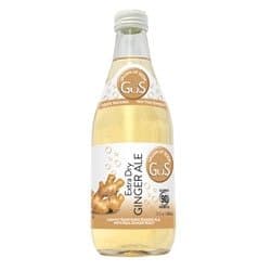 GUS Soda Extra Dry Ginger Ale 12 Oz (12 Pack)