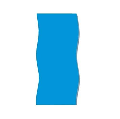 SCP Plain Blue 20 Thou Pool Oval Liner- 18ft x 12ft x 48-52"