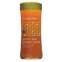 Argo Tea Tea Green Ginger Twist 13.5-Ounce (Pack of 24)24