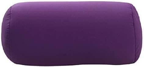 Micro Bead Roll Pillow Cushion Bolster Microbead Lumbar Support Pillow Neck Back Support Cushions for Travel Sleeping Bath Bed Massage Yoga Foot Leg-Rests