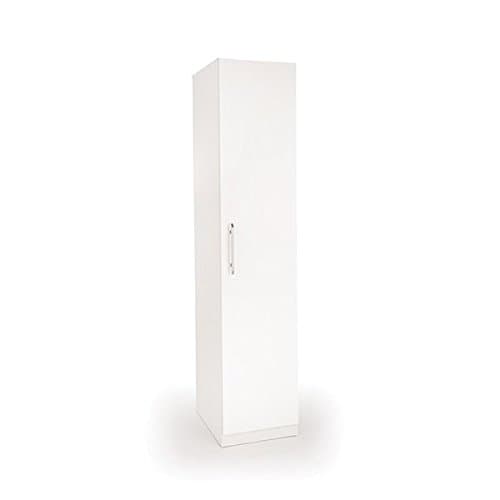 Connect Acton 1 Door Wardrobe - White
