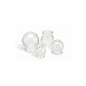 Fire Cup Glass Jars - Set of 3 - Small, Medium & Large - 1 Each