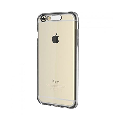Rockphone LED Light Tube Case for Apple iPhone 6 Plus Clear Slim case for iPhone 6 Plus Gray