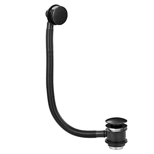 "N/A"Black Bath Waste and Overflow