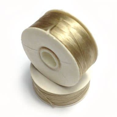 NymoThread Size "D" Sand Ash 1 Bobbin (64 yards)