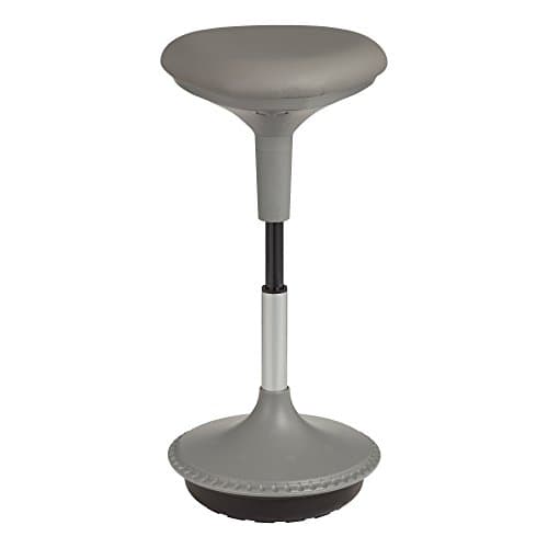Learniture Adjustable-Height Active Learning Stool, Grey