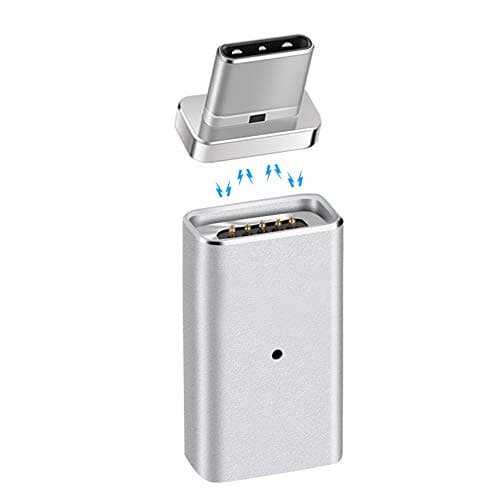 MAGNITTO Reversible Super Magnetic Micro USB to USB-C Adapter for Android Charging and Data Transfer Fully Compatible with Regular Micro-USB Cables Universal for Samsung Galaxy S8 S9 S10 LG V20 G5 G6