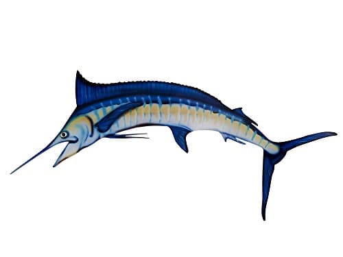 Blue Marlin Acrylic Fish Mount and Wall Decoration