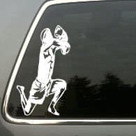 Muay Thai Dance vinyl decal big