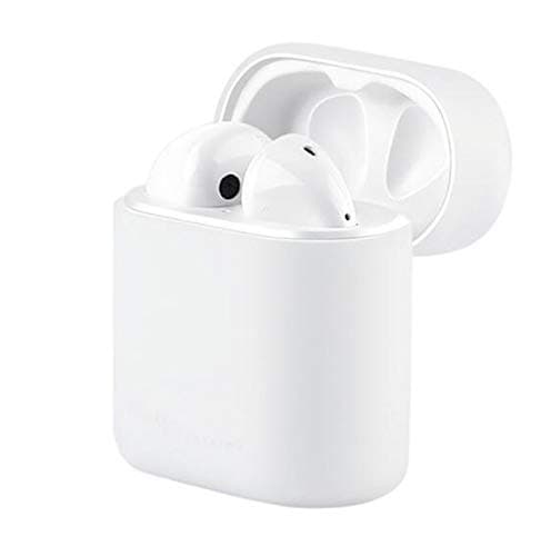 BUBM Protective Silicone Case Cover for Huawei FreeBuds 2 Pro Earphone (White)