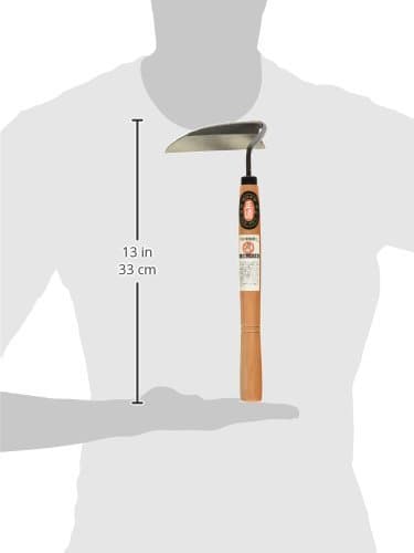 Joshua Roth Japanese Weeding Sickle Very Sharp Edge Quick Work Garden Tools