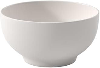 Villeroy & Boch For Me French Rice Bowl, 25 oz, Premium Porcelain, White
