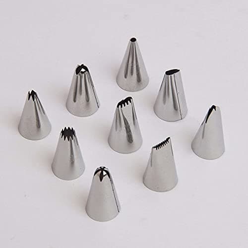 Icing and Piping tip for Birthday Cake Design Pack of 2