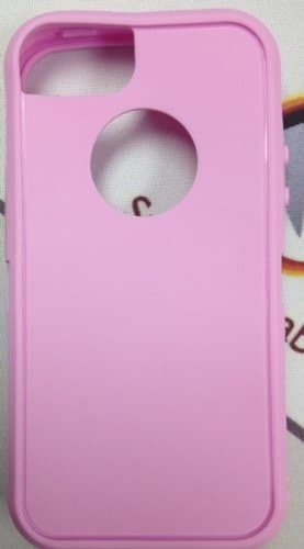 Replacement Silicone Skin For iphone 5 Otterbox Defender case (Pink)