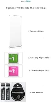 MoCoTech HD+ Edge-to-Edge Tempered Glass for Oppo A5 Pro 5G – Full Screen Protector Guard, 9H Hardness, Anti-Scratch, Bubble Free, Case Friendly, Ultra Clear with Easy Installation Kit