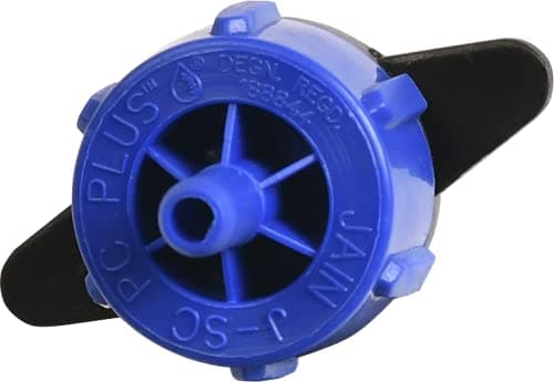 Jain Irrigation J-SC-PC-Plus Emitter Pressure Compensating Dripper 8.2 LPH, Blue (Pack of 500 pcs)