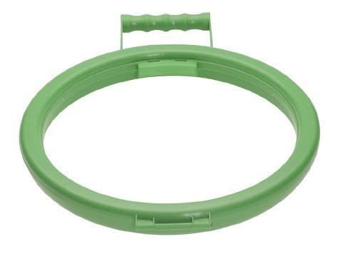 COLOURED HANDY HOOP/RING, BLACK SACK, BIN BAG HOLDER, REFUSE BAG HOLDER (Green)