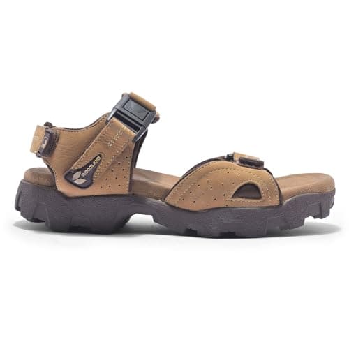Woodland Men Camel Sandal