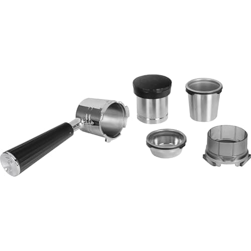 Ninja Luxe Essential 2-in-1 Coffee Maker, Latte, Cappuccino & Espresso Maker with Built-in Coffee Grinder & Milk Frother, Easy to Use, 2 Automated Frothing Modes, Silver, ES501EU