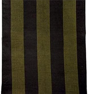 RETRO BRAND 100% Pure Cotton Black Striped Fancy Lungis For Men/2.00 Meters Length Lungis/Stitched And Unstitched Lungis/Pack Of Two Lungis