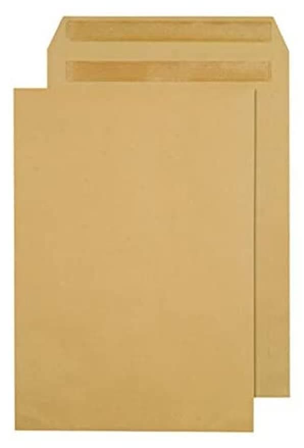 50 x Brown Mailing Envelopes Self Seal for Posting mailing Home Office and Ecommerce – A4 A5 DL (A4)