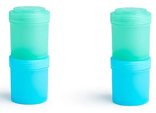 Herobility Hero Storage 3.5 Oz 4 Pack-Blue and Turquoise