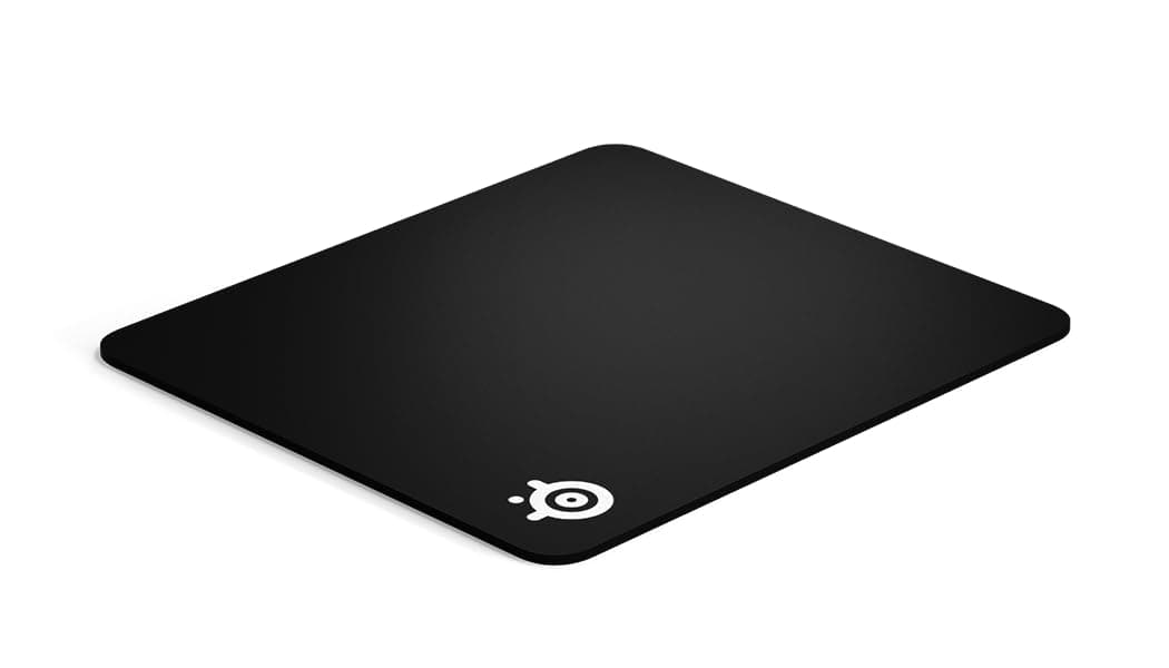 SteelSeries QcK Heavy Cloth Gaming Mouse Pad - 6mm Extra Thick Non-Slip Base - Micro-Woven Surface - Optimized For Gaming Sensors - Size L - Black
