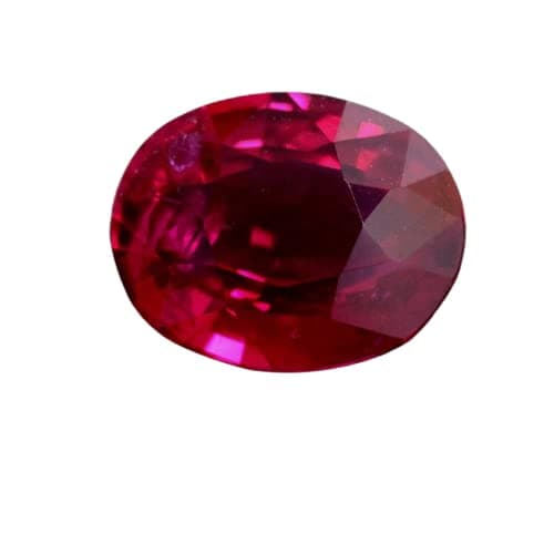 Alaska Gems Gallery Burmese Ruby Stone Original Certified 5.25 Ratti 4.75 Carat Real & Pure Lal Manik Yaqoot Ratan with Beautiful Color & Shining रूबी स्टोन माणिक रत्न ओरिजिनल