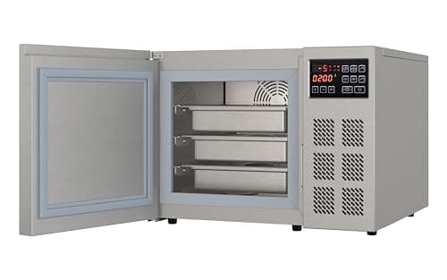 KoolMore KM-CBLC Burst Cooler for Countertop, 15 lbs Fast Cooler, ETL Listed in Stainless Steel, 3 Pans, Stainless Steel